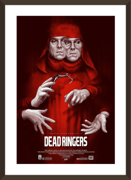 Cartel de la película Inseparables - Dead Ringers, de David Cronenberg
